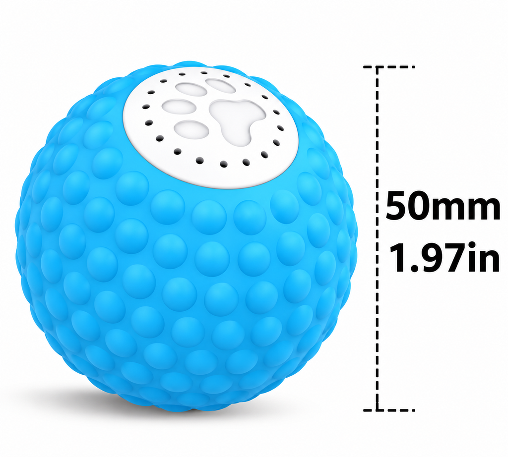 Smart Rolling Cat Ball with Fun Sounds & Remote Control