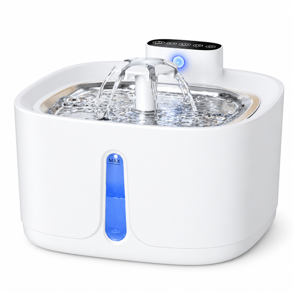 FreshPaws Wireless Stainless Smart Water Fountain